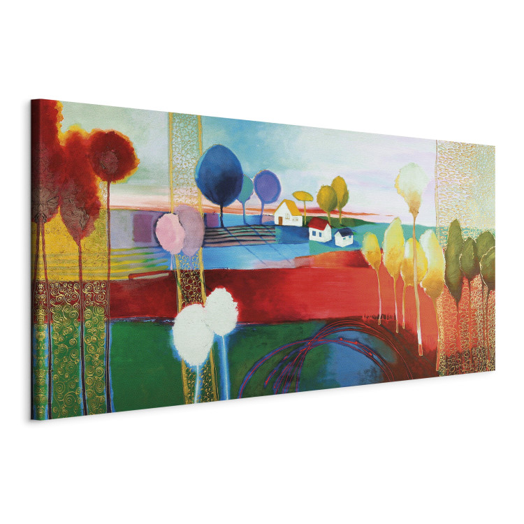 Canvas Print Far from the city 49740 additionalImage 2