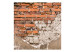 Wall Mural Old Walls - Background with Orange Brick Design and Wall Remnants 60940 additionalThumb 1