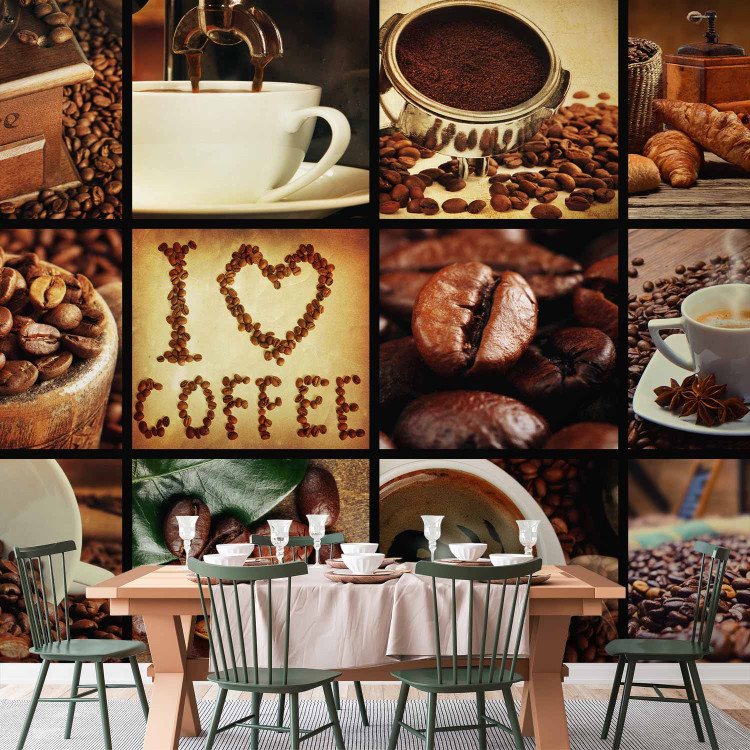 Wall Mural Coffee - Collage 64040 additionalImage 4