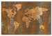 Decorative Pinboard Rusty World [Cork Map] 92140 additionalThumb 2