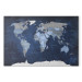 Canvas Print Dark Blue World 93940