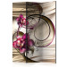 Room Divider Sweet Sensations - orchid flowers against abstract ornaments 95240