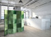 Folding Screen Green Puzzle II - artistic texture of green glass mosaic 95440 additionalThumb 2
