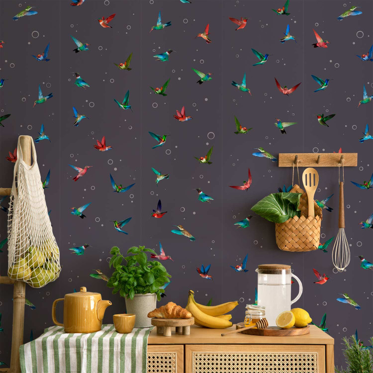 Wallpaper Flight of hummingbirds 95740 additionalImage 4