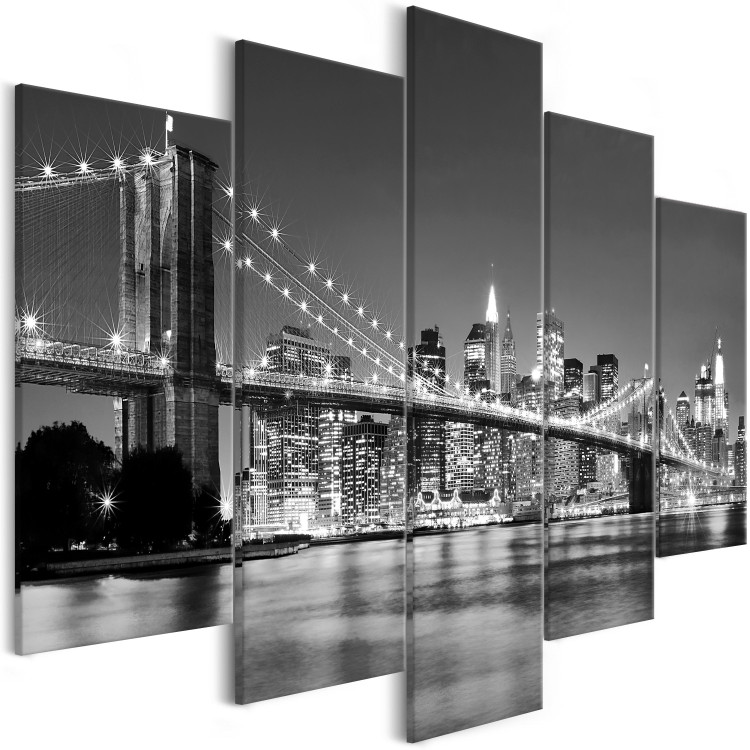 Canvas Dream about New York (5 Parts) Wide 107250 additionalImage 2