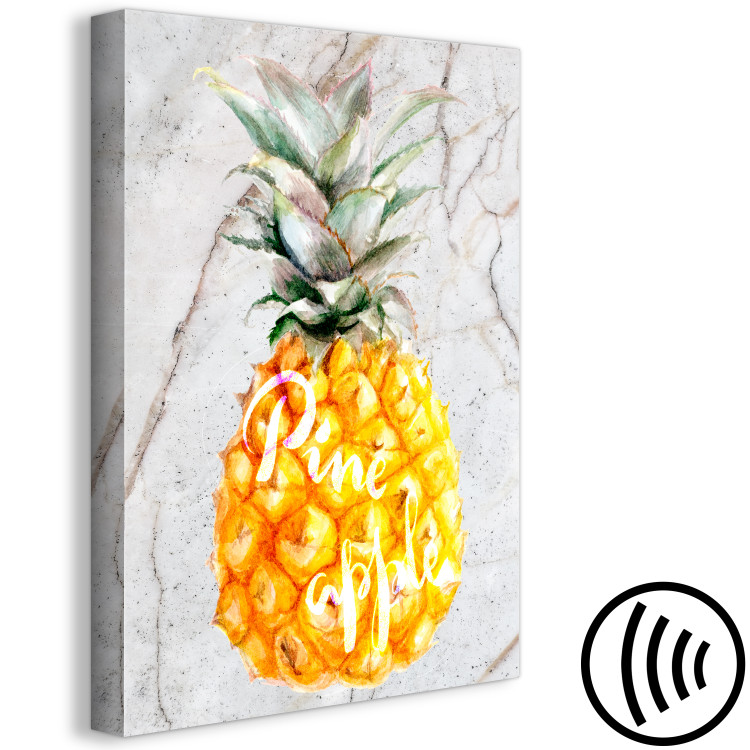 Canvas Print Pineapple and Marble (1 Part) Vertical 108550 additionalImage 6