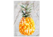Canvas Print Pineapple and Marble (1 Part) Vertical 108550