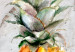 Canvas Print Pineapple and Marble (1 Part) Vertical 108550 additionalThumb 4