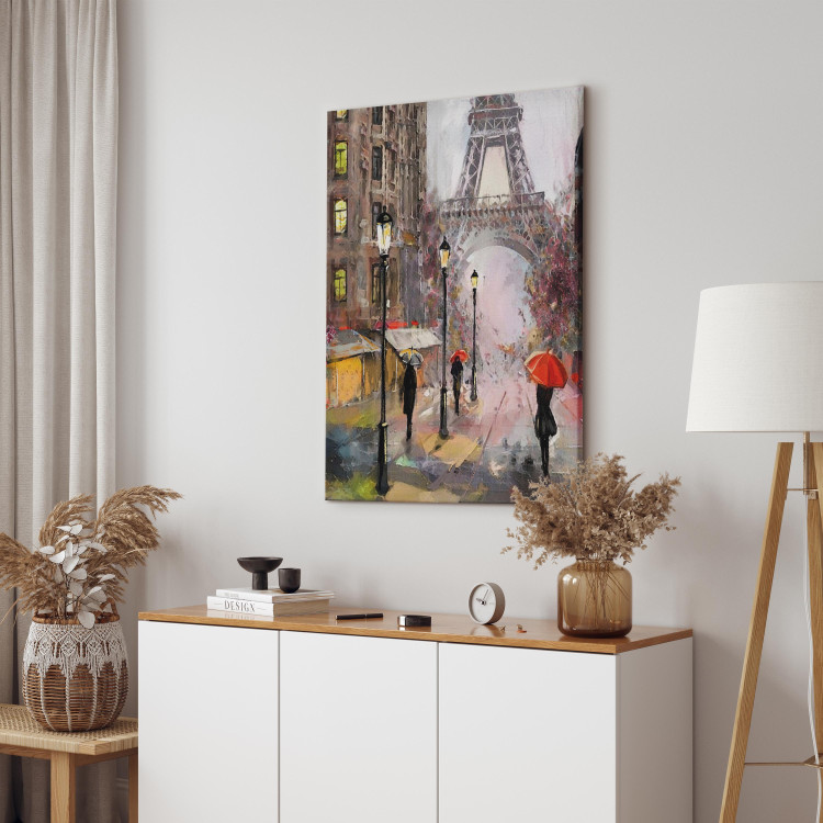 Canvas Art Print Rainy Afternoon (1 Part) Vertical 113750 additionalImage 4