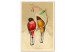 Canvas Art Print Birds Twig (1 Part) Vertical 116650