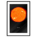 Poster Sun - fiery star and English text on a dark cosmos background 116750 additionalThumb 17