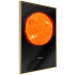 Poster Sun - fiery star and English text on a dark cosmos background 116750 additionalThumb 14