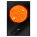 Poster Sun - fiery star and English text on a dark cosmos background 116750 additionalThumb 24