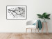 Poster Bird Encounter - black and white landscape of tree and birds on branches 117250 additionalThumb 6