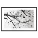 Poster Bird Encounter - black and white landscape of tree and birds on branches 117250 additionalThumb 15