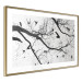 Poster Bird Encounter - black and white landscape of tree and birds on branches 117250 additionalThumb 6