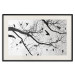 Poster Bird Encounter - black and white landscape of tree and birds on branches 117250 additionalThumb 19