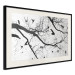 Poster Bird Encounter - black and white landscape of tree and birds on branches 117250 additionalThumb 3