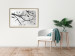 Poster Bird Encounter - black and white landscape of tree and birds on branches 117250 additionalThumb 22