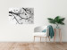 Poster Bird Encounter - black and white landscape of tree and birds on branches 117250 additionalThumb 21