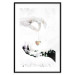 Poster Declaration of Love - romantic pattern with hands and heart-shaped locket 117350 additionalThumb 15