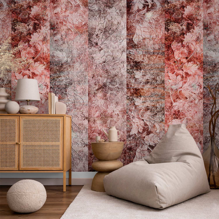 Modern Wallpaper Coral Bouquet 118650