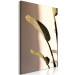 Canvas Sunny Rhythm (1-part) vertical - photograph of exotic leaves 129450 additionalThumb 2