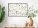 Poster Ceramic Leaves - plant motif in the form of stone ornaments 129850 additionalThumb 4