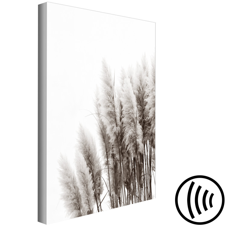 Canvas Art Print Waiting for the Wind (1-piece) Vertical - landscape of forest scenery 130250 additionalImage 6