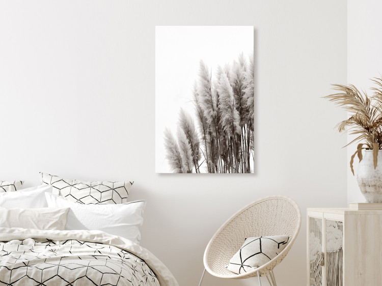 Canvas Art Print Waiting for the Wind (1-piece) Vertical - landscape of forest scenery 130250 additionalImage 3