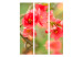 Room Divider Screen Azalea Reflected in the Water - red flower composition above water 133950 additionalThumb 3