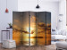 Room Divider Sea - Sunset II (5-piece) - lonely island against the sky 134150 additionalThumb 2