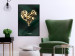 Wall Poster Unique Heart - golden heart composition and writings on a dark background 134450 additionalThumb 4