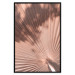Wall Poster Sunny Mirages - abstract and orange swirling texture 134750 additionalThumb 18