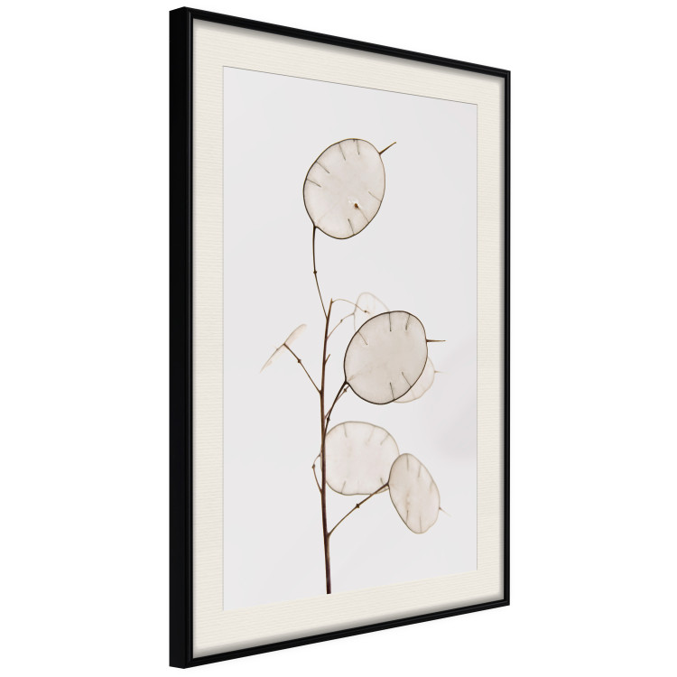Poster Sunny Direction - a simple composition with bright foliage on a white background 136050 additionalImage 10