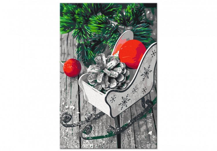 Paint by Number Kit Christmas Sled 137950 additionalImage 4