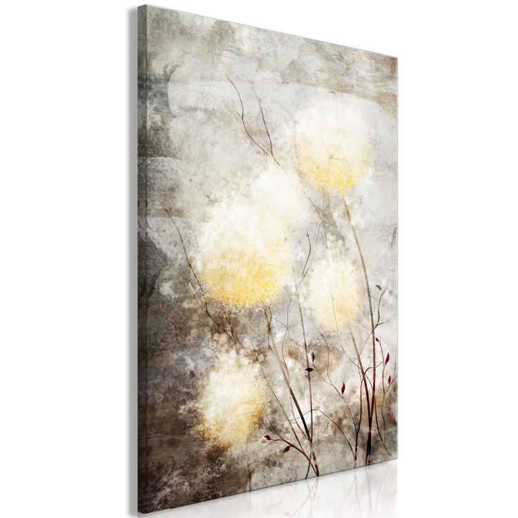 Canvas Print Meadow Bouquet (1-piece) Vertical - landscape with a floral motif 138350 additionalImage 2