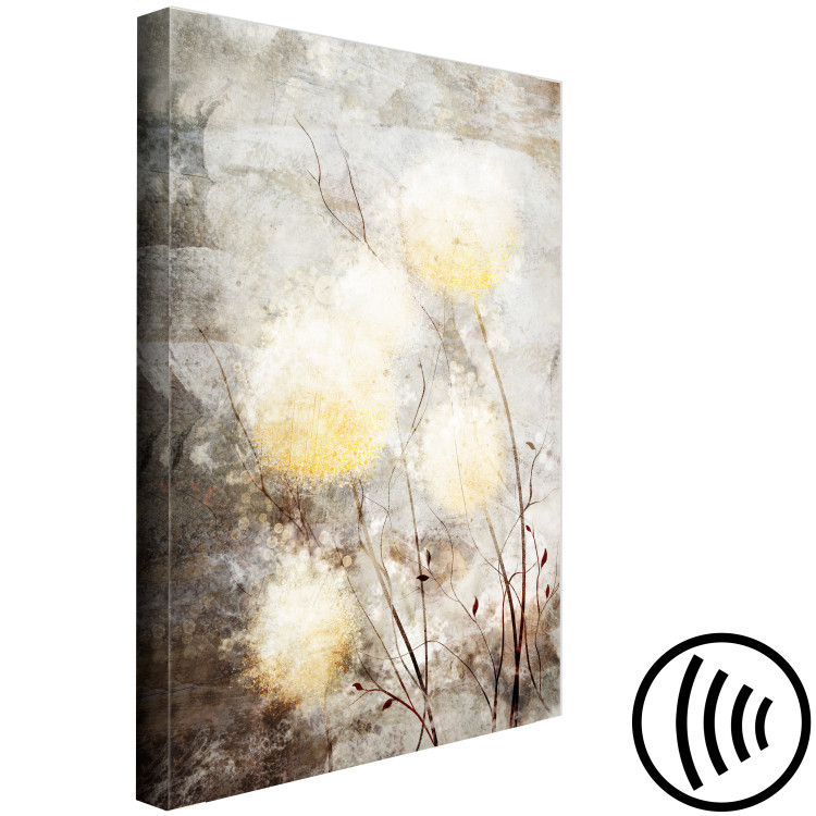 Canvas Print Meadow Bouquet (1-piece) Vertical - landscape with a floral motif 138350 additionalImage 6