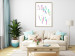Poster Miami Vibe - Holographic Lettering in Pastel-Rainbow Colors 144350 additionalThumb 15