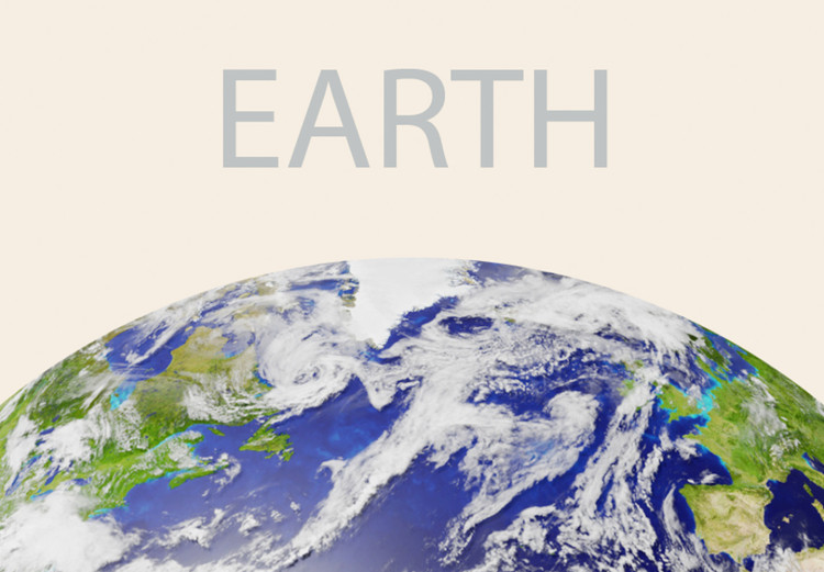 Poster Earth - Green Planet and Abstract Composition With Solar System 146250 additionalImage 5