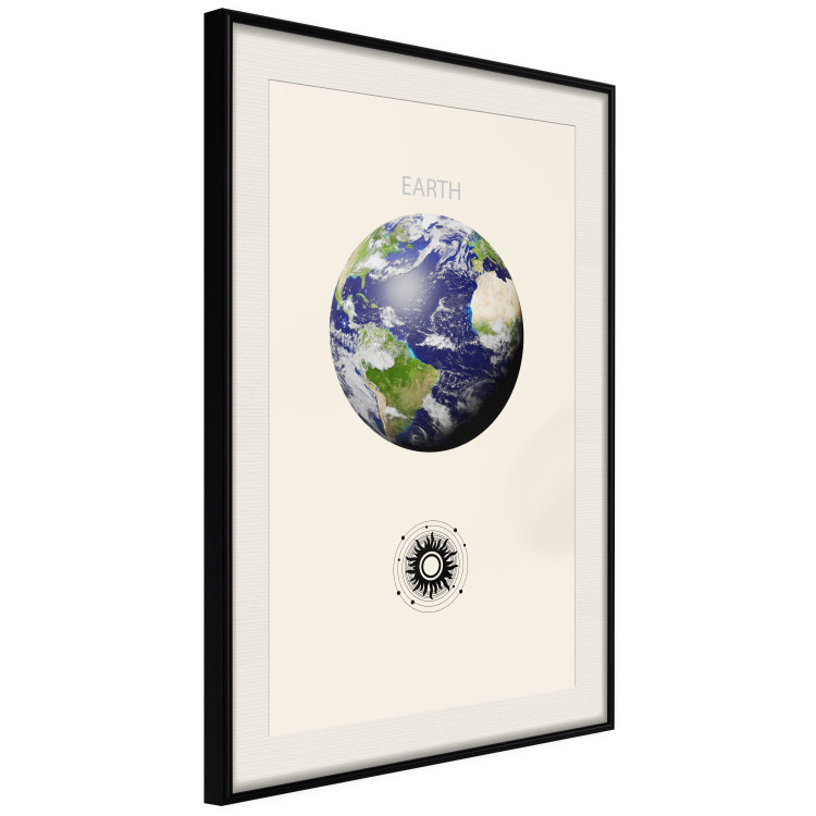 Poster Earth - Green Planet and Abstract Composition With Solar System 146250 additionalImage 12