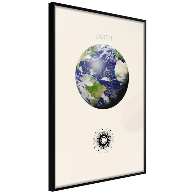 Poster Earth - Green Planet and Abstract Composition With Solar System 146250 additionalImage 6