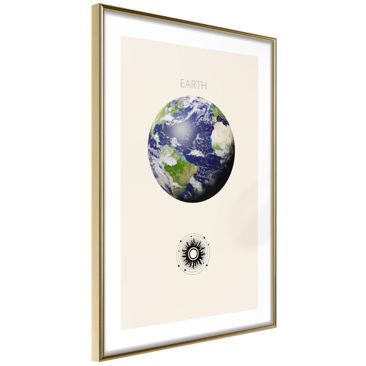 Poster Earth - Green Planet and Abstract Composition With Solar System 146250 additionalImage 11