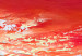 Canvas Art Print Sunset Over the Sea - Abstract Landscape Painted With Paints 147650 additionalThumb 4