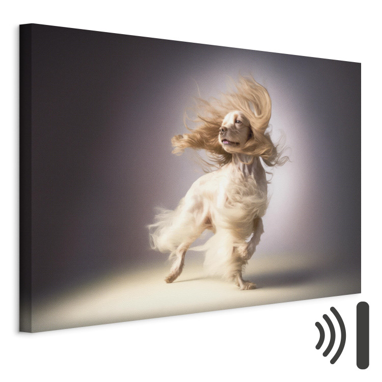 Canvas AI Dog Cocker Spaniel - Long-Haired Animal in the Wind - Horizontal 150250 additionalImage 8