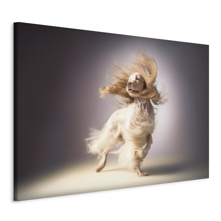 Canvas AI Dog Cocker Spaniel - Long-Haired Animal in the Wind - Horizontal 150250 additionalImage 2