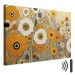 Canvas Print Orange Meadow - A Composition of Flowers in the Style of Klimt’s Paintings 151050 additionalThumb 8