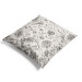 Decorative Velor Pillow Botanist’s Journal - Black and White Composition With Meadow Flora 151350 additionalThumb 4