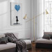 Canvas Blue Heart - Banksy Style Graffiti With a Child With a Balloon 151750 additionalThumb 4
