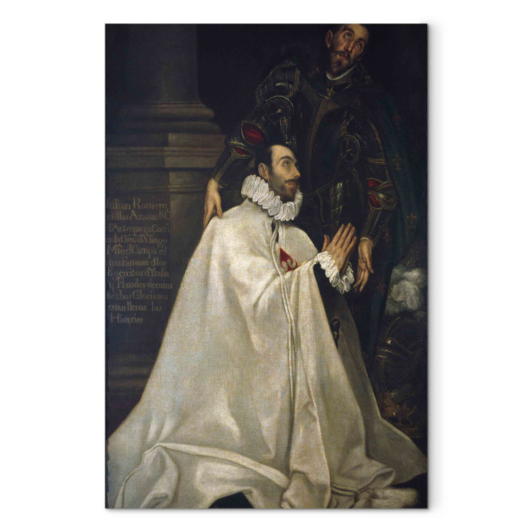 Reproduction Painting Julián Romero de las Aza–as with his name saint, Saint Julian of Brioude 153950